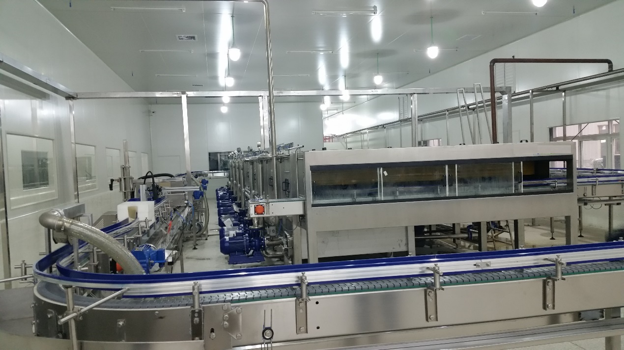 Опрыскивая и охлаждающий туннель